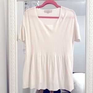 Softest white blouse- worn only twice
